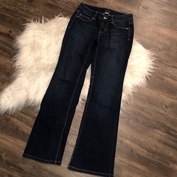 White House Black Market Denim - WHITE HOUSE BLACK MARKET DARK WASH JEANS 4S WOMENS